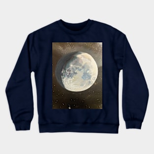 Gibbous Moon Crewneck Sweatshirt